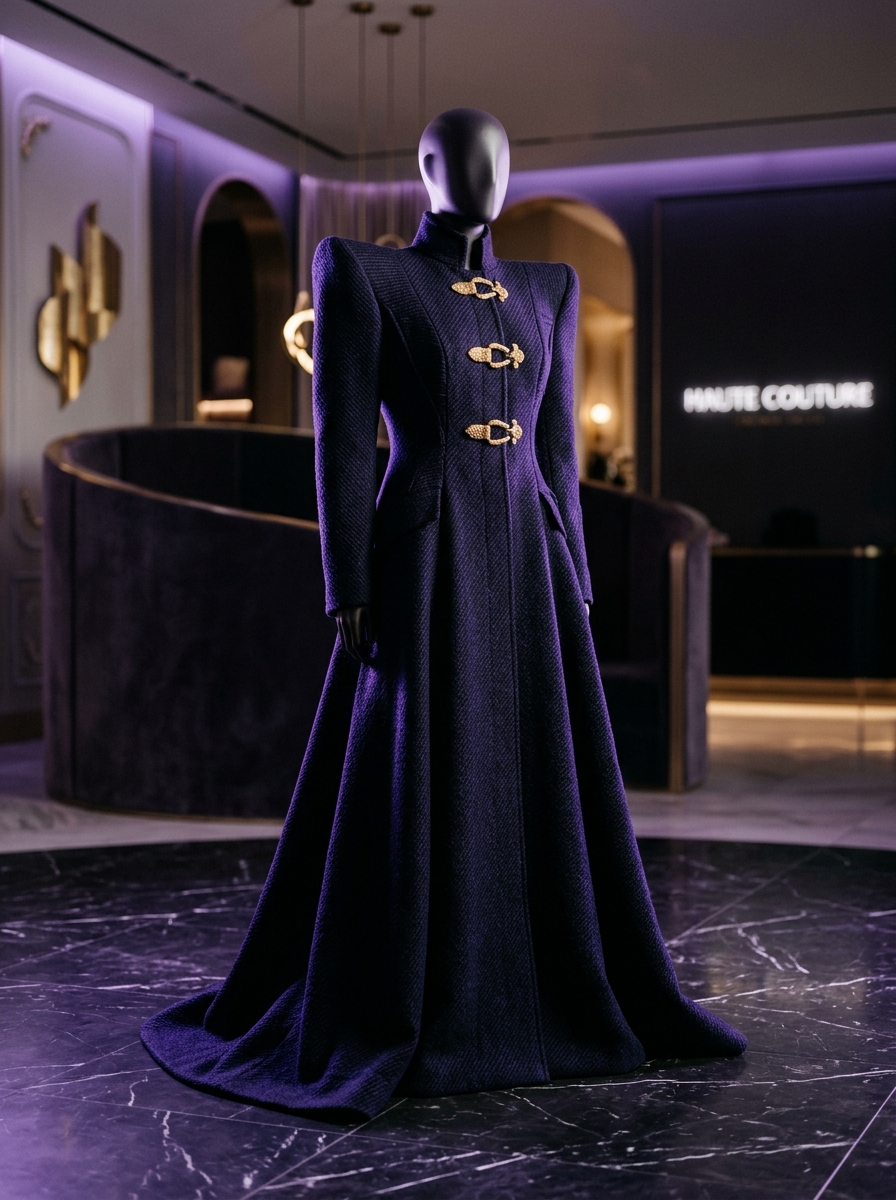 The Monolithic Draped Opera Coat