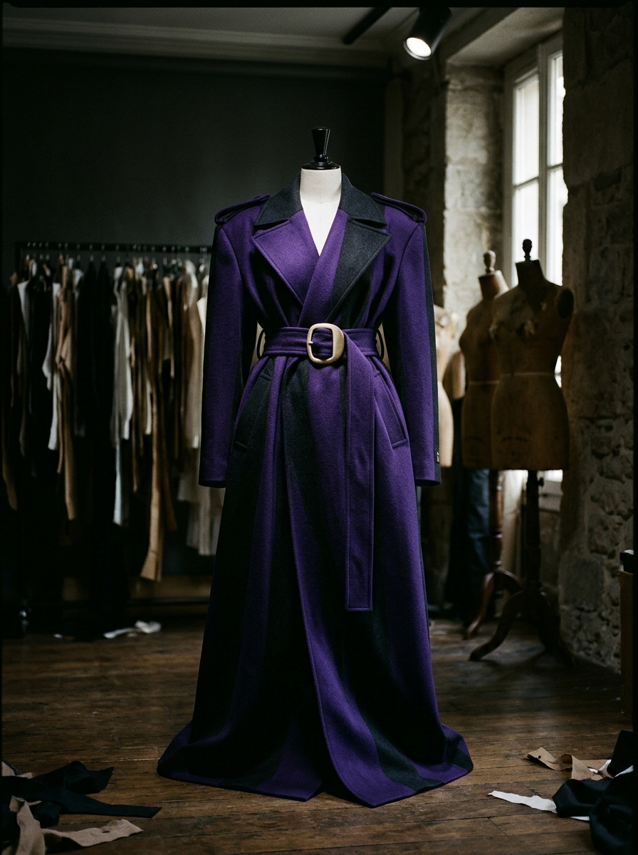 The Grand Architectural Wrap Coat